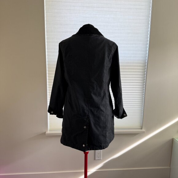 Barbour Summer Tartan Wax Jacket – Size 10 - Picture 4 of 8